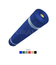 Tela Shade Sombreamento Azul 4,00x1,00 M Cobertura e Decorativa