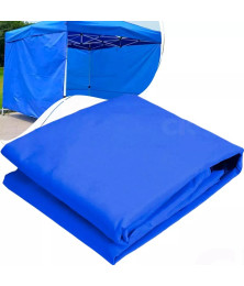 Parede Fechamento Nylon Azul 2x1.85 M Tenda Gazebo