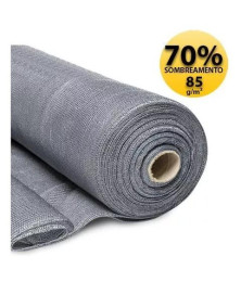 Tela Sombrite Prata 70% Sombreamento 1x5,00 M Freshnet 85 g/m² para Orquídeas Gérbaras