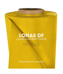 Lona para Toldo Dupla Face Amarela 1x1,40 M Tenda Varanda