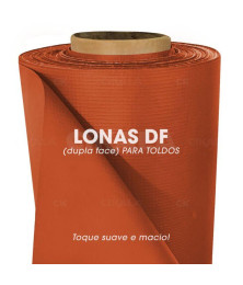 Lona para Toldo Dupla Face Laranja 1x1,40 M Tenda Varanda