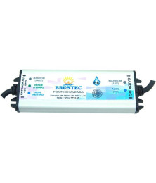 Fonte de 6a 12v Blindada Brustec 72w