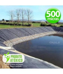 Geomembrana em PVC Expansível Espessura 500 Micras