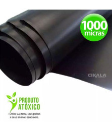 Lona Geomembrana 1x1,40 M para Lagos e Tanques PVC 1000 Micras