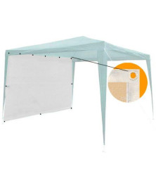 Parede Fechamento Polietileno Branca 2.4x1.85 M Tenda Gazebo