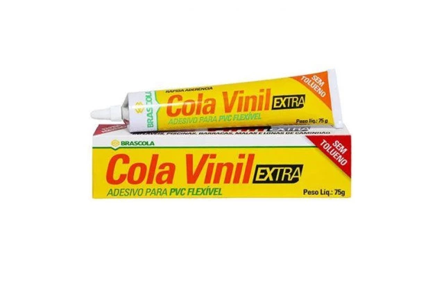 Cola Vinil Extra Piscina e Inflável 75g Brascola