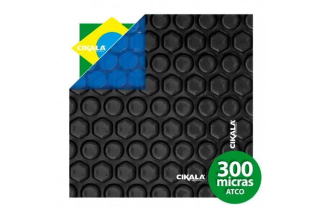 Capa Térmica Blackout para Piscinas 300 Micras - Evite Algas e Mantenha o Aquecimento