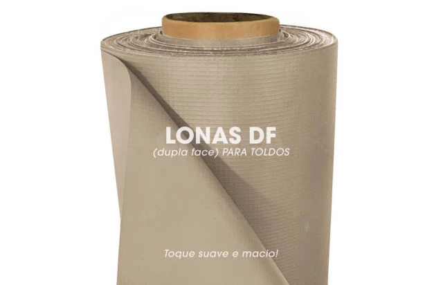 Lona para Toldo Dupla Face Areia 1x1,40 M Tenda Varanda