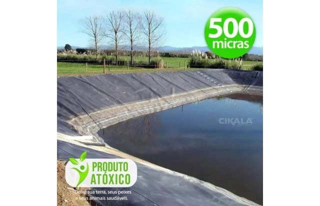 Geomembrana em PVC Expansível Espessura 500 Micras