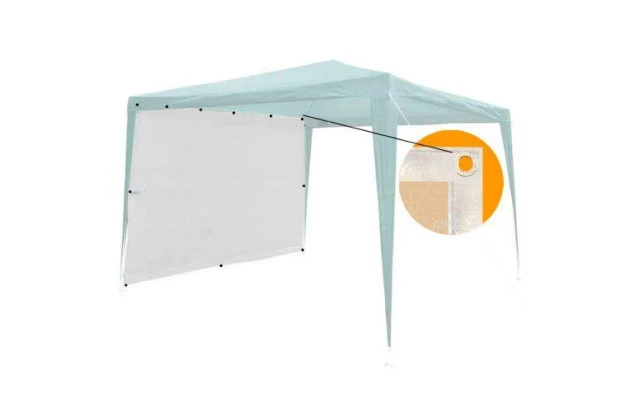 Parede Fechamento Polietileno Branca 2.4x1.85 M Tenda Gazebo