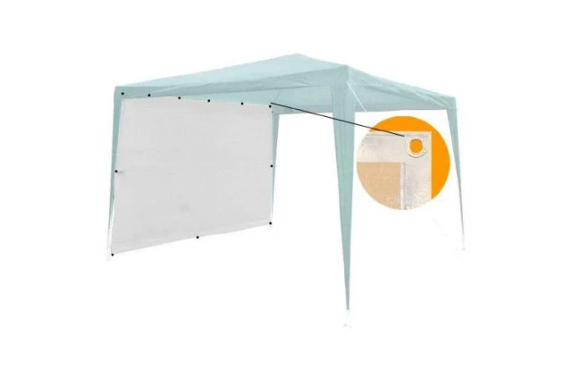 Parede Fechamento Polietileno Branca 2x1.85 M Tenda Gazebo