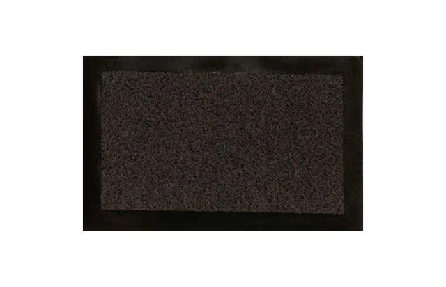 Tapete Sanitizante Preto 58x36 cm Borda Larga