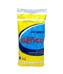 Ph Certo Alcalinizante Granulado 2kg Para Piscina Genco