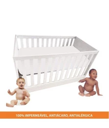 Capa Impermeável Protetor Colchão Berço Mini Cama + 1 Fronha