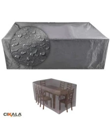 Capa para Mesa Quadrada CK300 Cinza