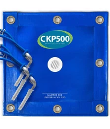 Capa de Piscina CKP500 PEAD 10 em 1 + Kit de Instalação