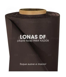 Lona para Toldo Dupla Face Marrom 1x1,40 M Tenda Varanda