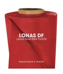 Lona para Toldo Dupla Face Vermelha 1x1,40 M Tenda Varanda