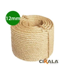 01 Metro Corda de Sisal Natural 12mm