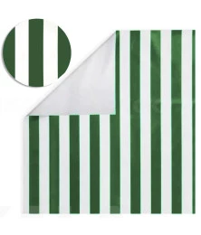 Bagum Napa Listrado 1x1,40 M Verde 100% Impermeável Colchões Tendas Brindes Decoração