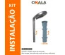 kit instalac¸a~o pino e bucha com logo